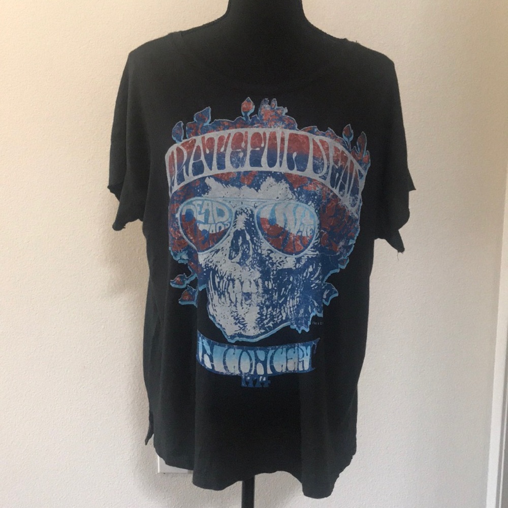 NWT Grateful Dead 1974 concert band Tee.